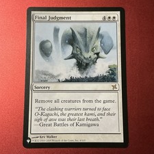 1x Final Judgment (4) The List - Reprints MTG Magic the Gathering NM