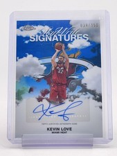 KEVIN LOVE 2025-26 TOPPS CHROME SKY-WRITE SIGNATURES AUTO BLUE /150 Q3841