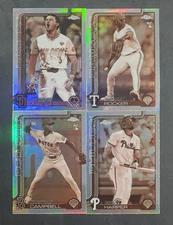 2025 Topps Chrome SEPIA REFRACTORS 1-200 with Rookies You Pick - READ