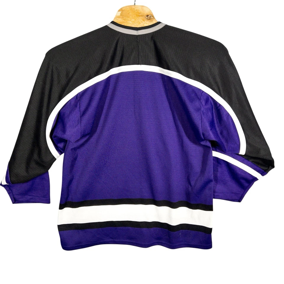 Винтажная мужская хоккейная футболка Bauer Indianapolis средний размер IHL НХЛ хоккей - Изображение 2 из 4