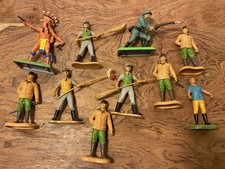 Lot of 10 Vintage military,indian Britains Figurine from 1971 to 1986 TIN