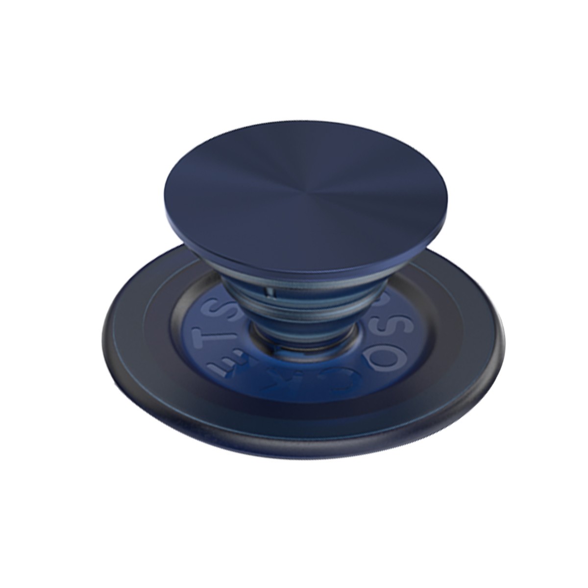 Support smartphone PopGrip Premium effet métal brillant haut de gamme