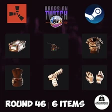 Rust Twitch Drops - Round 46 | 6 Items