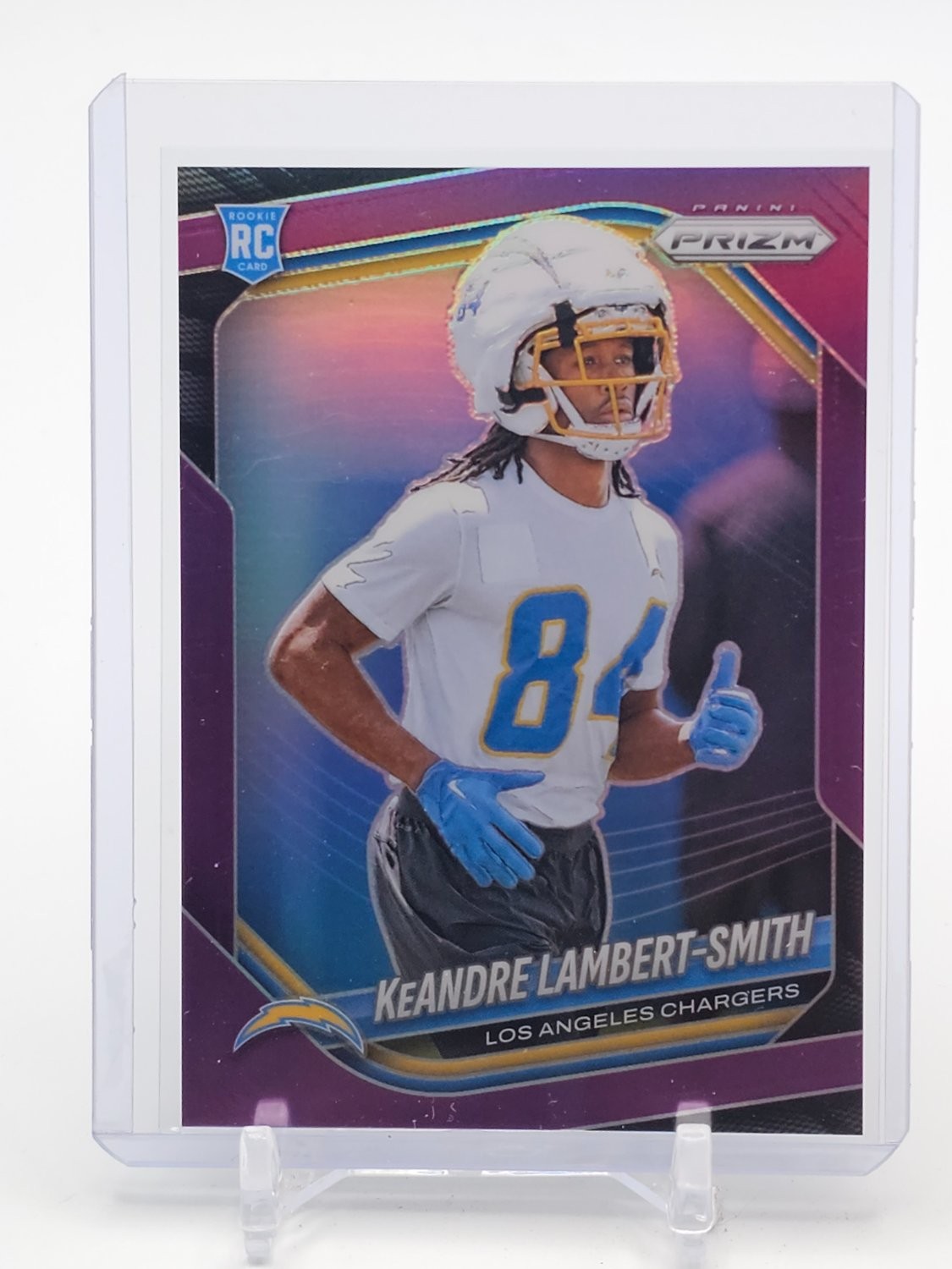 KeAndre Lambert-Smith Panini Prizm #349 Purple