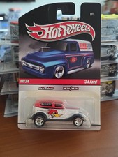 Hot Wheels 2010 Slick Rides 1034 34 Ford White Clay Smith Cams -real Riders C