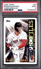 2026 Topps Roman Anthony Rookie Topps Profiles PSA 9 POP 1 Boston Red Sox