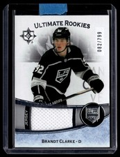 2022-23 Upper Deck Ultimate Collection Rookies - Jersey Brandt Clarke 082/799