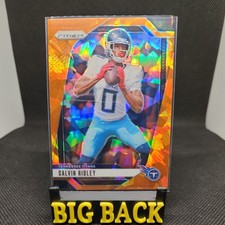 Calvin Ridley 2024 Panini Prizm #280 Tennessee Titans Orange Ice