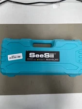 Seesii Mini Chainsaw, 6-inch Mini Chainsaw Cordless, Handheld Electric Power C 1