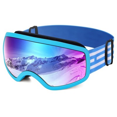 Kids Ski Goggles Snowboard Goggles for Children, Youth, Boys & Girls 3-15