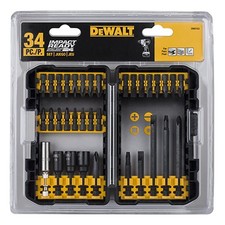 34-Pc. Screwdriving Bit Set, Impact-Ready - DW2153