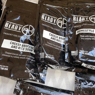 Ready Hour Emergency Food 7 Variety Pouches 