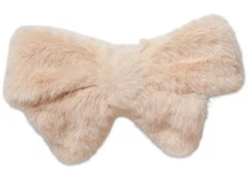 Fuzzy oversized Bow- Jibitz For Crocs