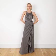 VERA WANG Grey Dress, UK Size 4