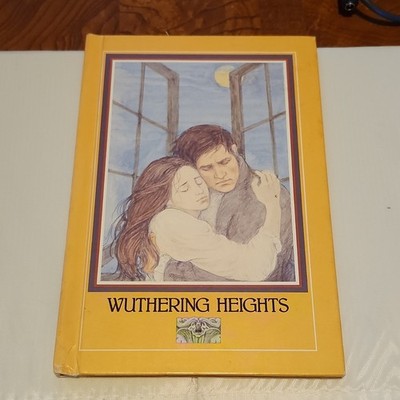Wuthering Heights Emily Brontë Hardcover Raintree 1982 Fiction Ages 9-12 Classi 