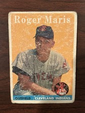 1958 Topps VINTAGE # 47 Roger Maris RC ROOKIE LOW GRADE Well Worn (See Scans)