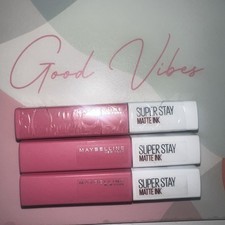 4 x Maybelline Super Stay
