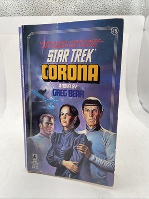 Star Trek Corona Greg Bear 1984 First Printing Sci-Fi Novel Pocket Books