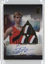 2023 Topps Three Gold /10 Gradey Dick (Vertical) RPA Rookie Triple Patch Auto RC