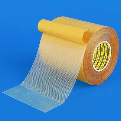 Double Sided Tape Heavy Duty, 3.2inx33FT(10m), Wall Adhesive with Fiberglass Mes