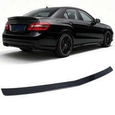 HECKSPOILER GLANZ SCHWARZ LACKIERT SPORT OPTIK HECKFL&Uuml;GEL F&Uuml;R E KLASSE W212 LIMO