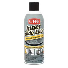 Crc 05305 Slide Lubricant, 10.5 Oz, Aerosol Can, Organic Solvent, Black