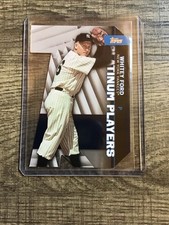 2021 Topps Update Series - Topps Platinum Players Die-Cuts Whitey Ford #PDC-61