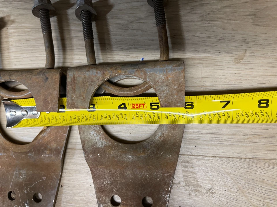 Cargador 1968 68-70 B-Body NOS Mopar 383 2,0" tubo de escape único suspensión 68-70 Foto 3 de 4