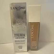 new Lancome Teint Idole Ultra Wear Care  Glow 310N spf 27 1oz 30ml