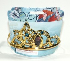 Disney Store Mérida Brave Tiara Metal Diadema Gemas Juego Corona Princesa Disfraz