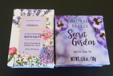 2 Bath Salts  French Lavender  Secret Garden  New