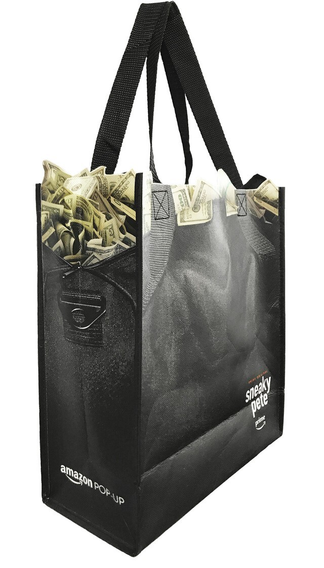 Sneaky Pete Amazon Prime TV Show Series Collectible 3D Money Bag Tote Marius