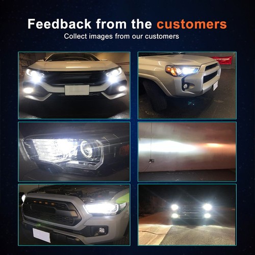 For Hyundai Elantra 2019-2023 4Pcs LED Headlight Kit High Beam Light Bulbs 6000K - Bild 11 von 11
