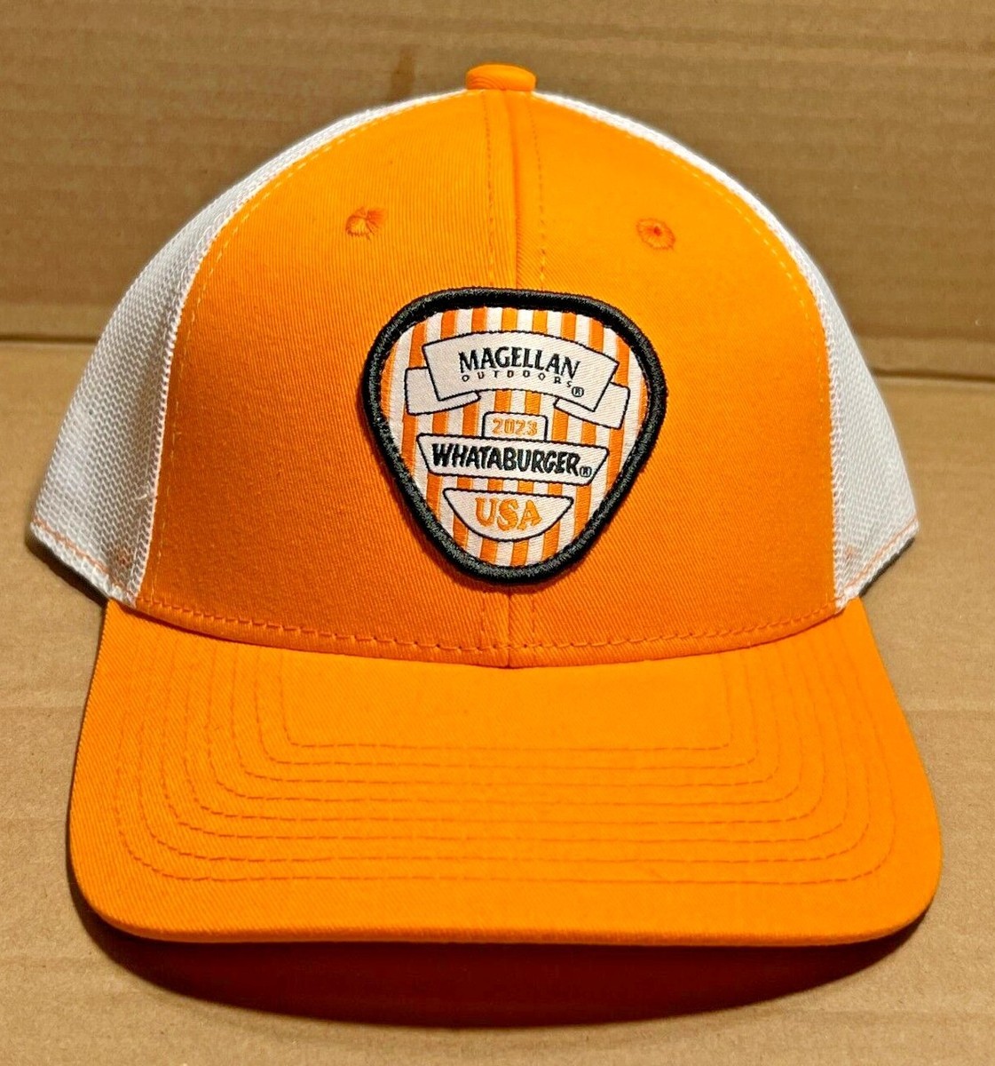 Magellan Outdoors Whataburger Men's Trucker Hat **Choose**  Shield-Camo-Dog-Fish