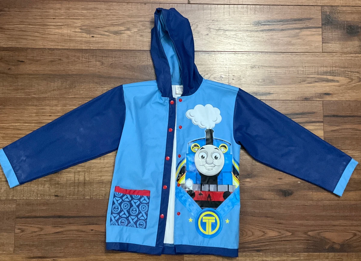 Disney s Thomas The Train Youth Blue Raincoat with Pocket Size