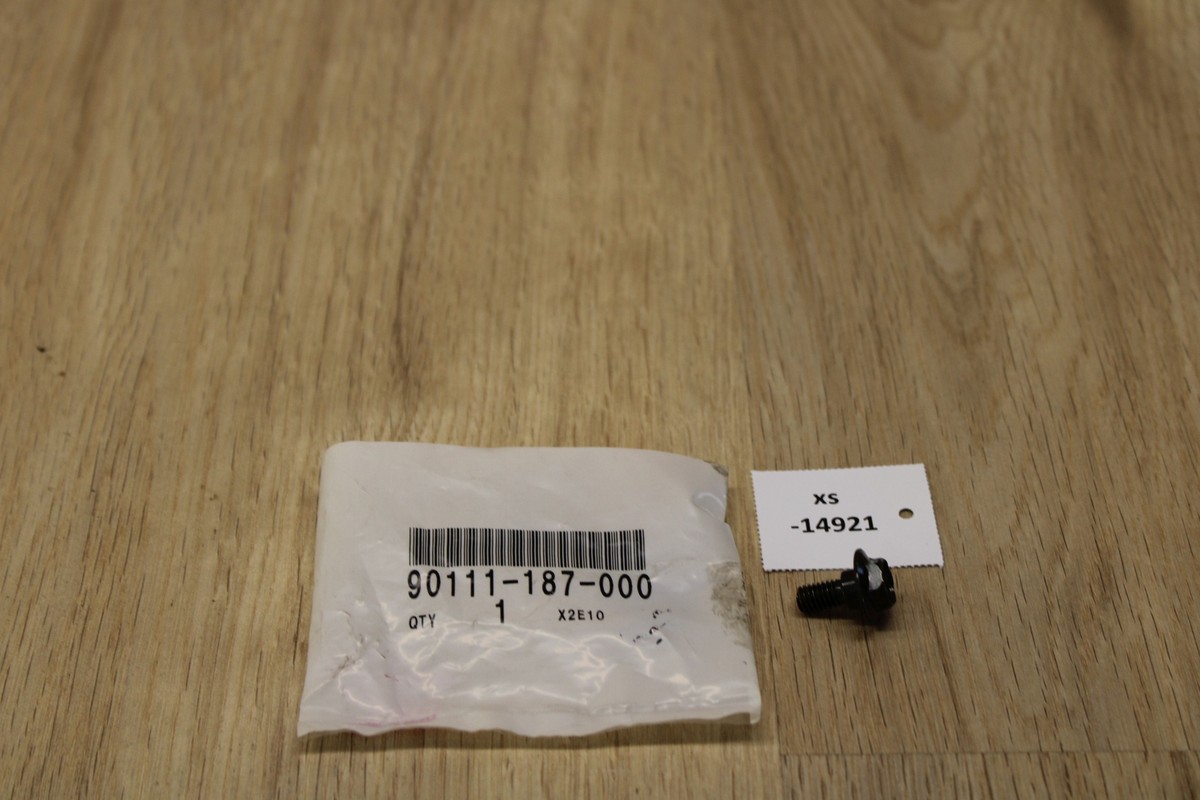 Honda 90111-187-000 FLANGE BOLT NOS NEU genuine xs14921 | eBay