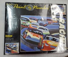 Janlynn Paint By Number 16" x 12" Racing 013-0808 - NEW SEALED