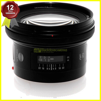 Minolta AF 20mm f2.8 Wide Angle Lens for Sony A-mount and Minolta Cameras