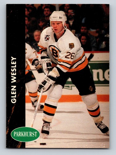 1991 Parkhurst Glen Wesley #5 card