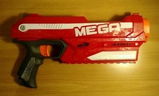 Nerf Gun Nerf N-Strike Elite Mega Magnus Blaster Gun TESTED WORKS 2012 HASBRO