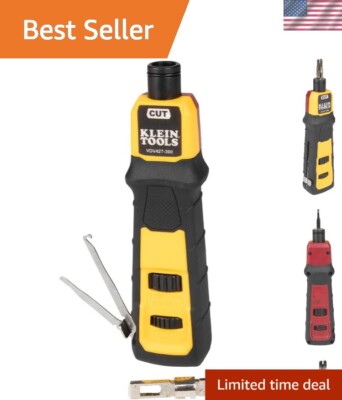 Efficient 300 Impact Punchdown Tool - Rapid Termination with Comfortable Grip