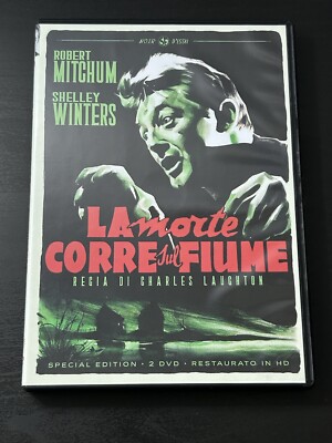 DER TOD LÄUFT AUF DEM FLUSS mit Robert Mitchum - DVD ITA auf Italienisch SINISTER FILM