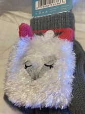 Trulfit Kids Convertible Gloves Pair Fuzzy Soft Warm