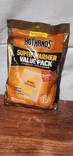 Hot Hands Super Warmer VALUE PACK 10 count - Lasts up to 18 hrs Outdoor Heat