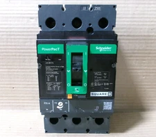 Square D JJL JJL36175 3 Pole 175 Amp 600V PowerPacT Circuit Breaker