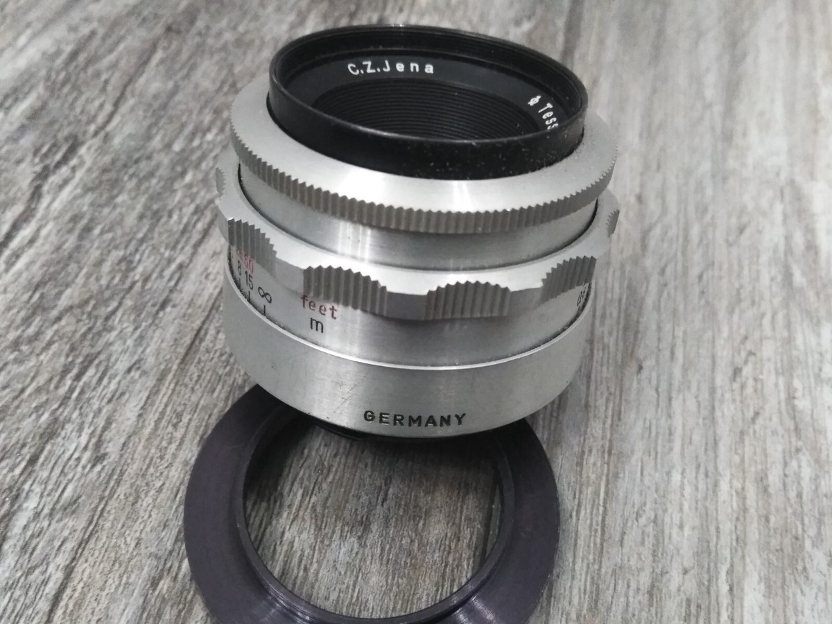 carlzeiss tessar 5cm f2.8 アダプター付き（Carl Zeiss Jena