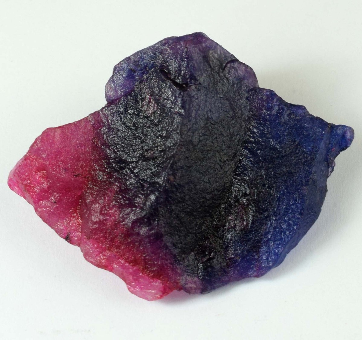 Natural Bi-Color Sapphire 360.85 Ct Gemstone Rough Certified