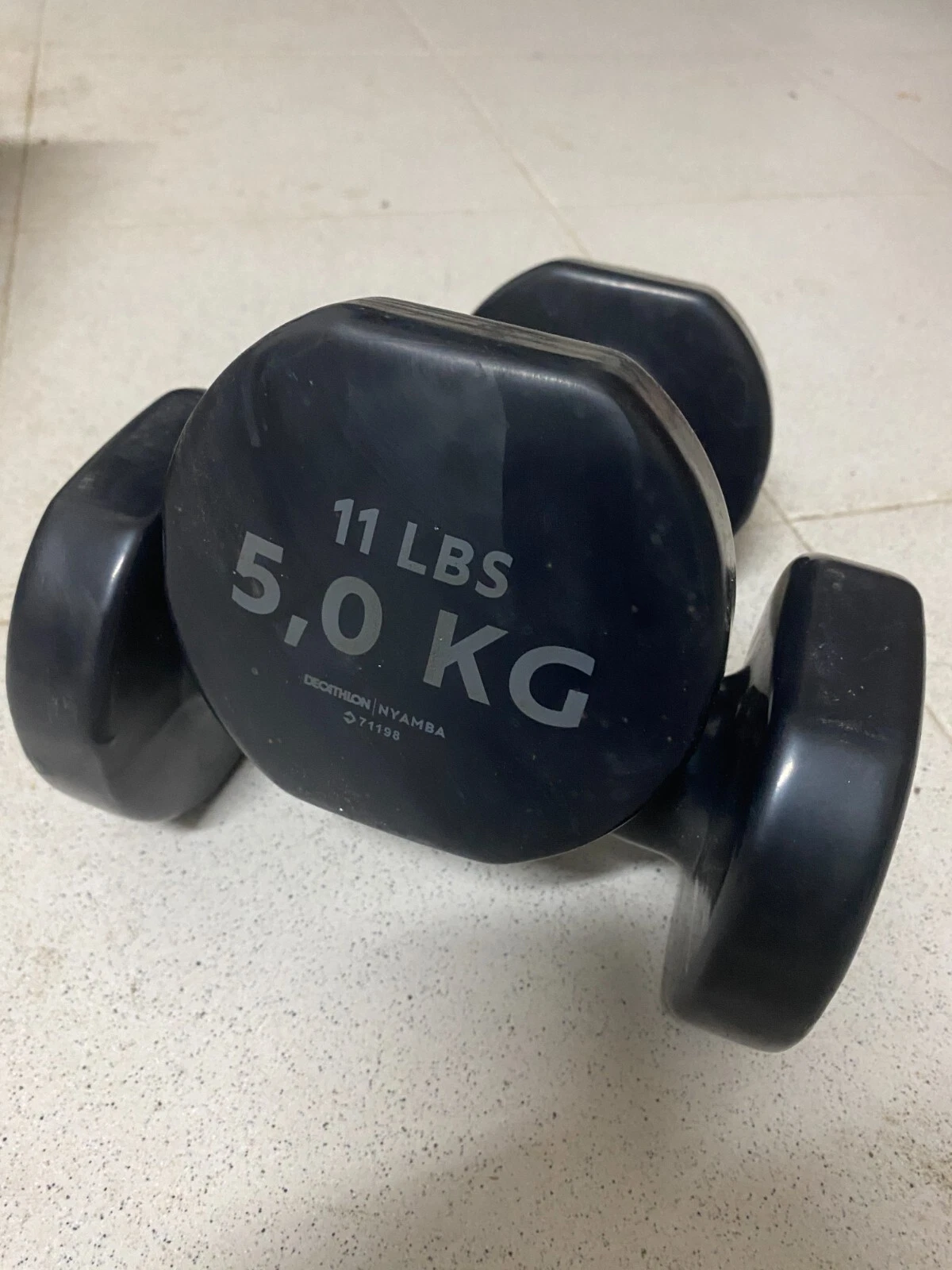 Decathlon 5kg Dumbbells