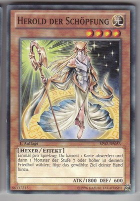 YU-GI-OH Herold der Schöpfung Common BP02-DE053