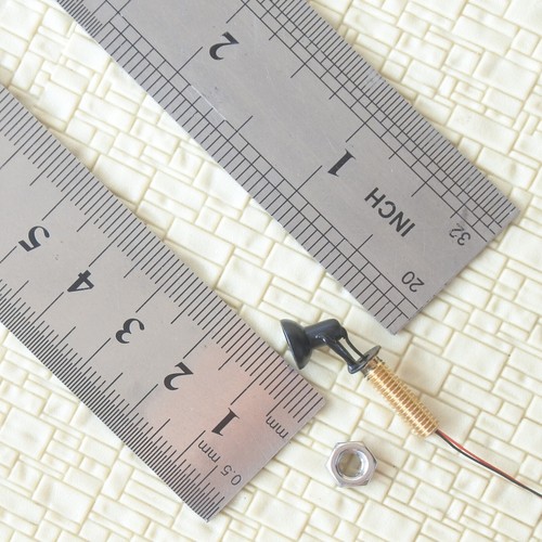 5 x OO / HO scale LED spotlight model limelight projector street lamp post #2BL - 第 5/6 張圖片